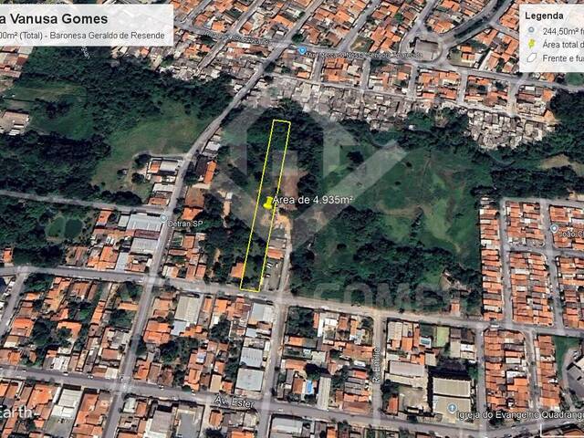 #954 - Área para Venda em Cosmópolis - SP - 2