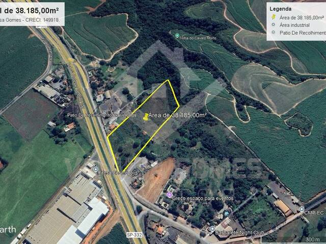 #966 - Área para Venda em Cosmópolis - SP - 2