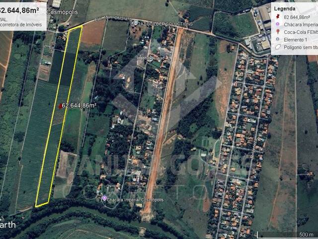#968 - Área para Venda em Cosmópolis - SP - 2